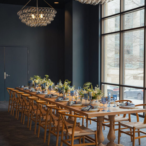 Wedding event in downtown Raleigh